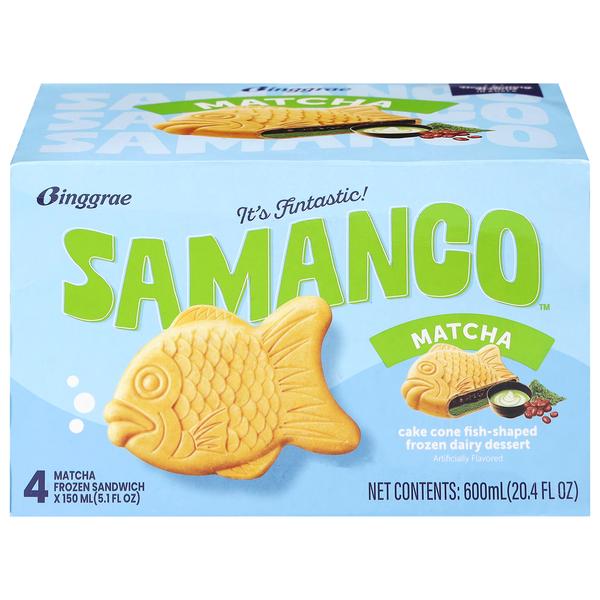 Binggrae Samanco Green Tea 4 x 150ml