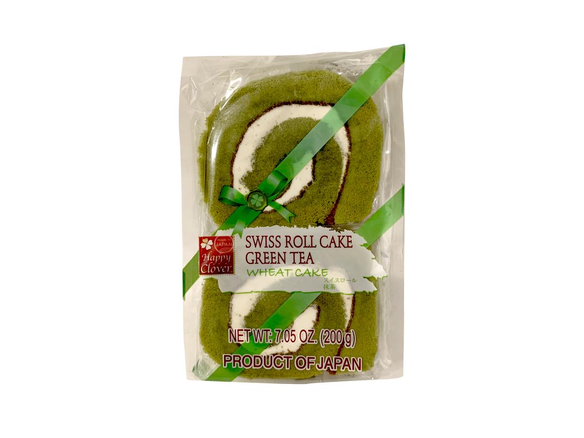 Happy Clover Swiss Roll Green Tea 200g