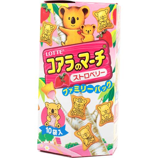 Lotte Koala March Strawberry 195g