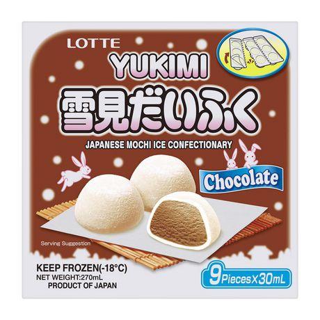 Lotte Yukimi Chocolate Mochi Ice Cream 270ml