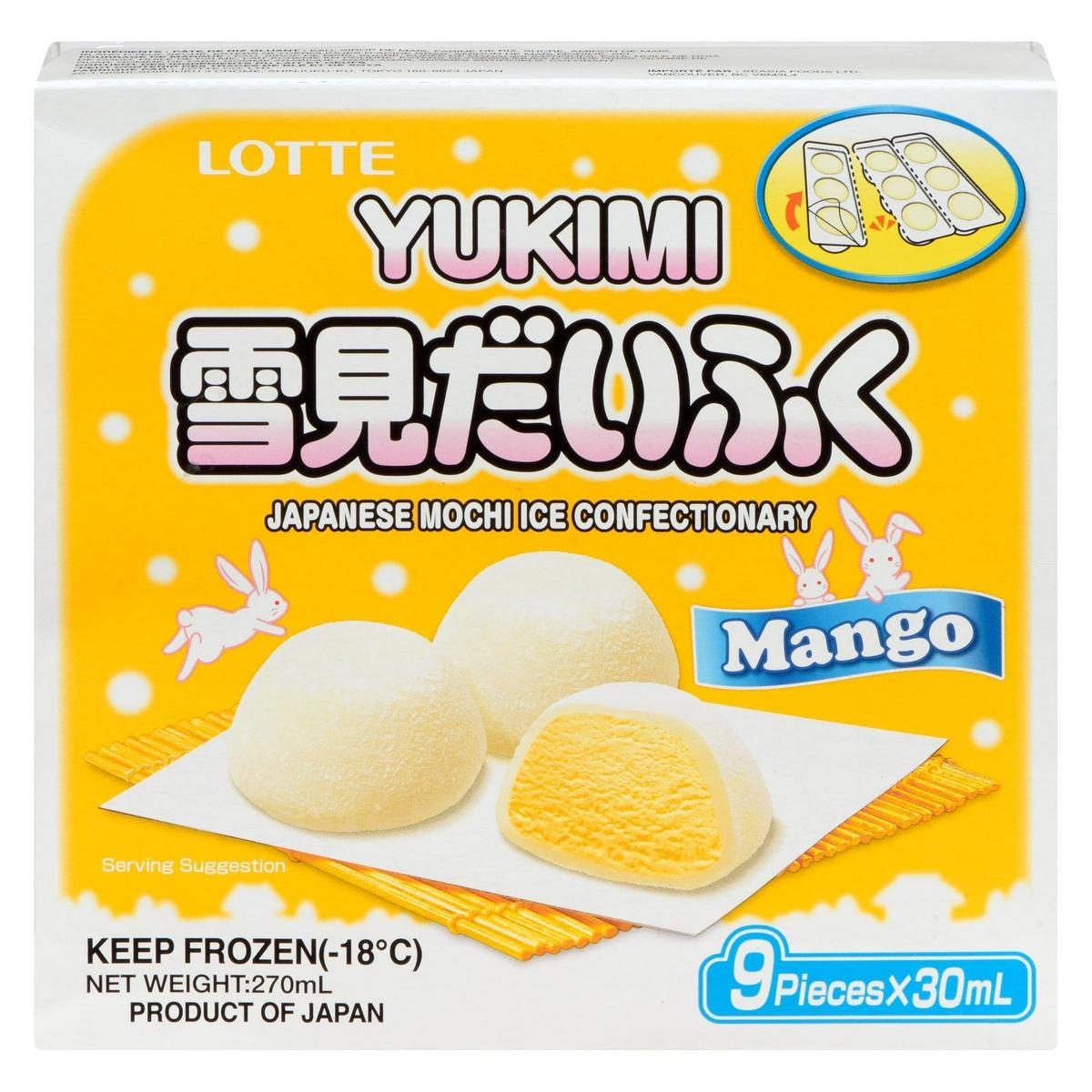 Lotte Yukimi Mango Mochi Ice Cream 270ml