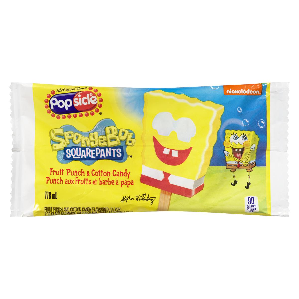 Popsicle SpongeBob SquarePants Face Piece