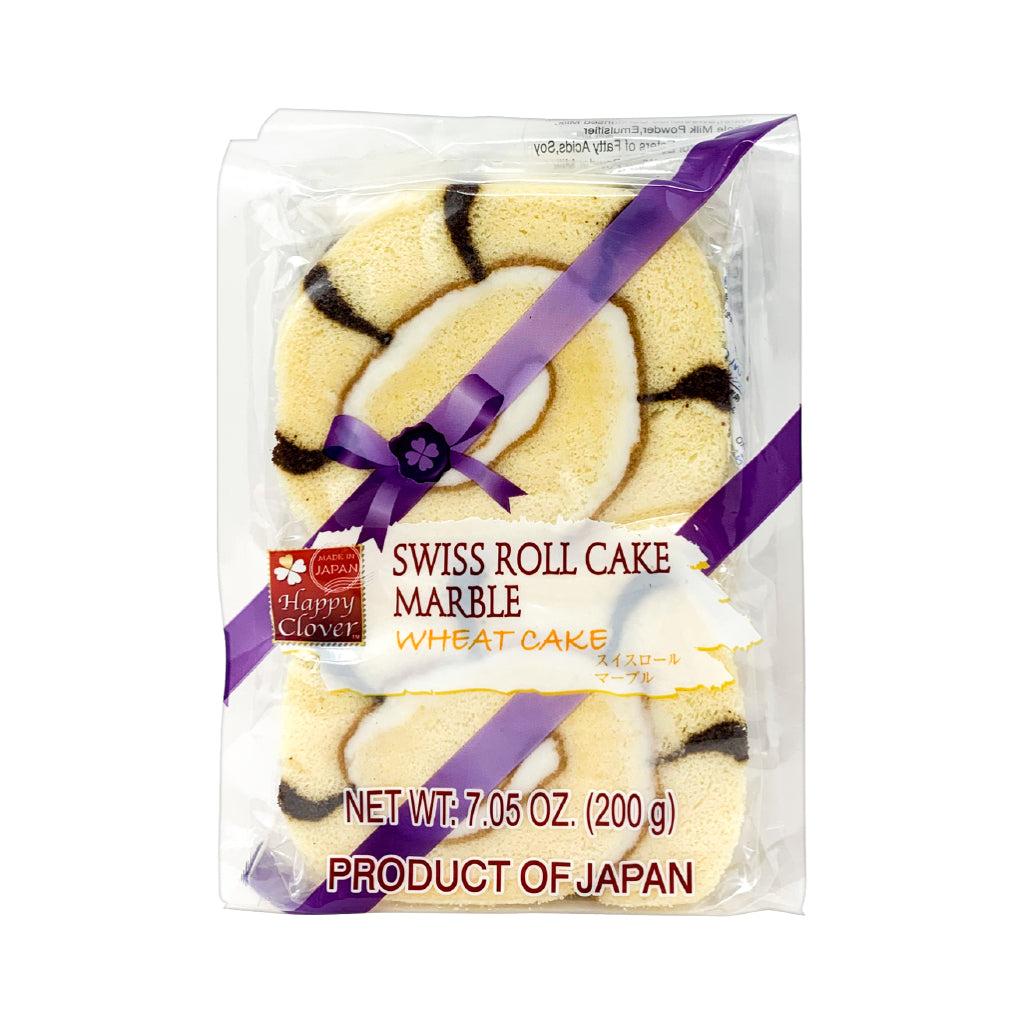 SWEETS SWISS ROLL MARBLE 4PC