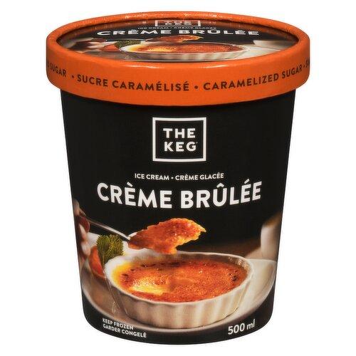 The Keg Creme Brulee Ice Cream
