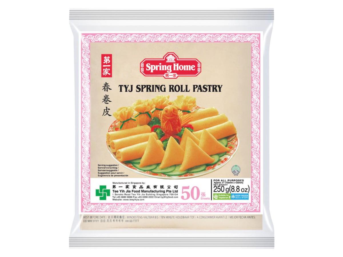 TYJ Spring Roll Wrap 6" 50pc 400g