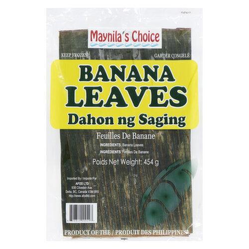Maynila's Choice Banana Leaves 454g