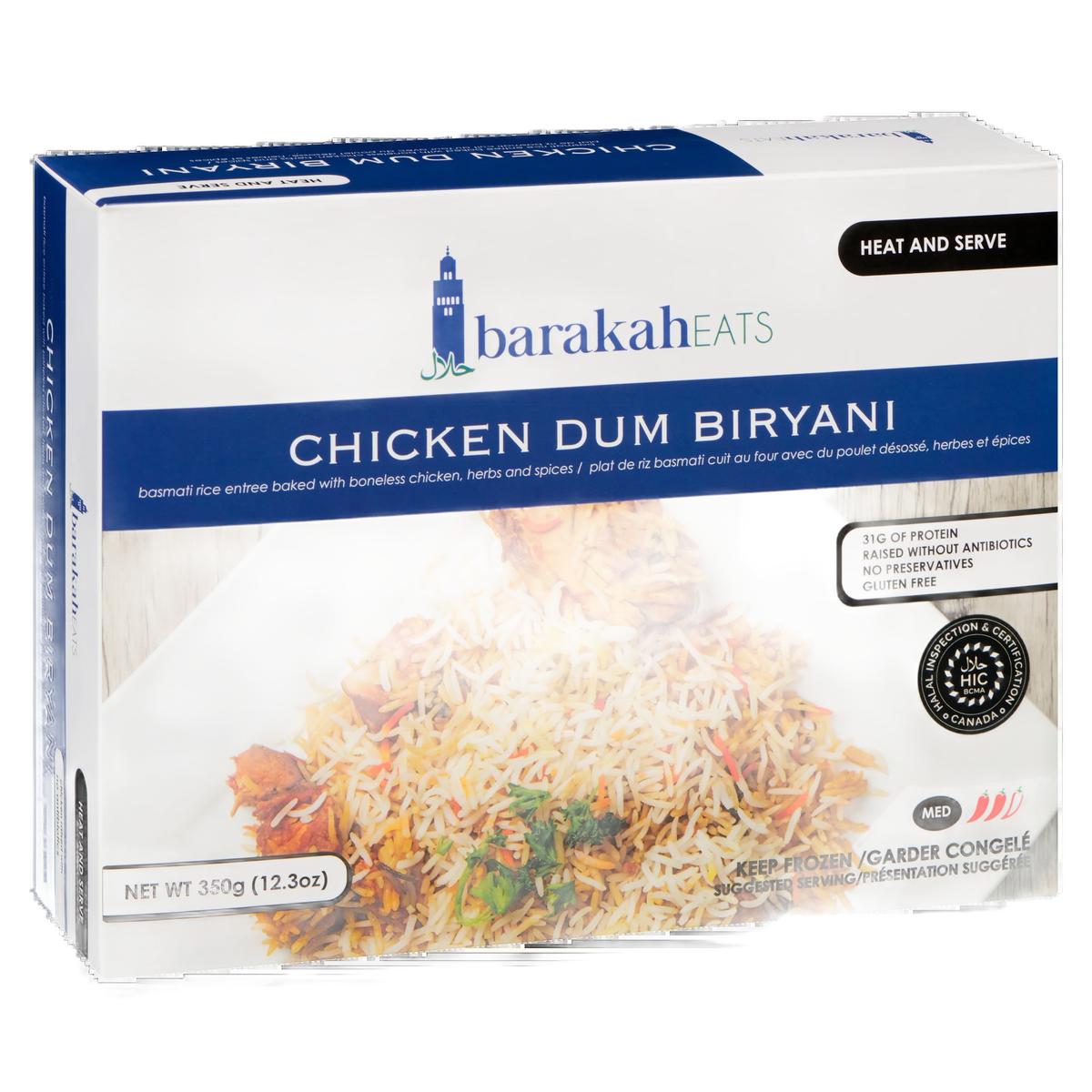 Barakah Eats Chicken Dum Biryani 350g