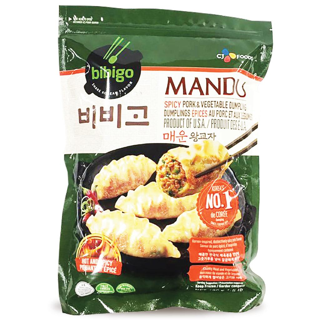 CJ)Spicy pork &  vege dumpling 680g