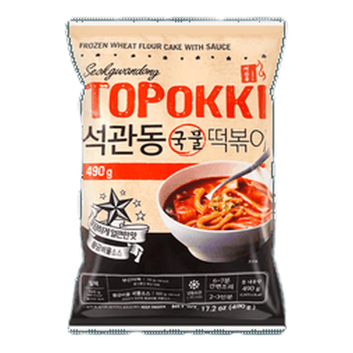 Orient Food 【Frozen】Topokki Wheat Cake with Broth, 17.2oz