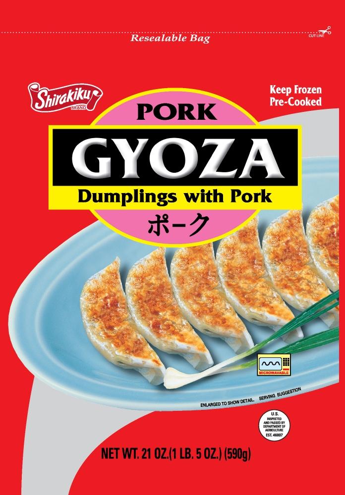 Shirakiku Gyoza Pork 590g