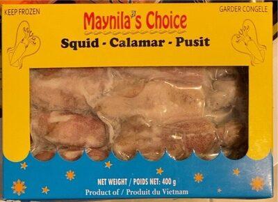 Maynila’s Choice Frozen Cleaned Loligo Squid 400g